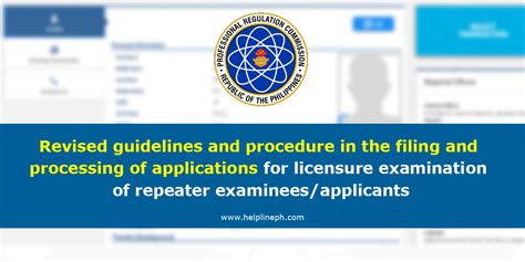 board exam requirements|Revised Guidelines and Procedure in the Filing and Processing of .